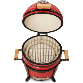 Kamado Bono Minimo rouge ouvert Club Brasero