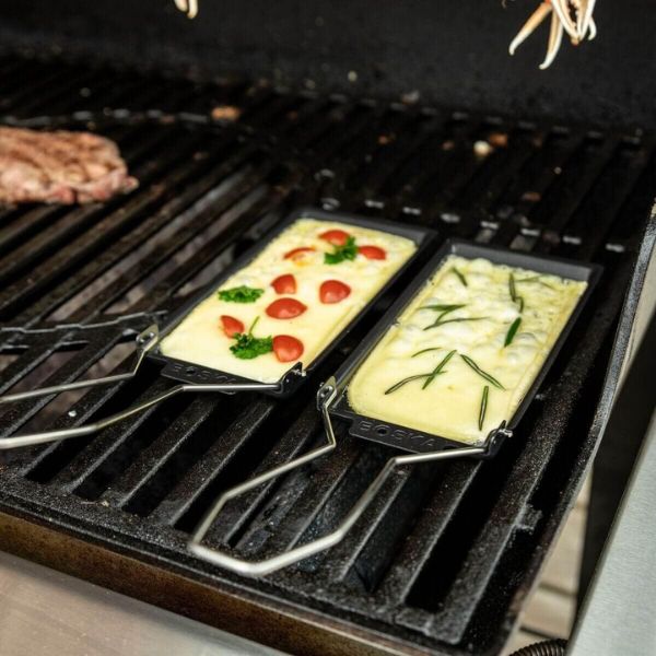 Caquelon raclette pour barbecue et brasero sur Club Brasero