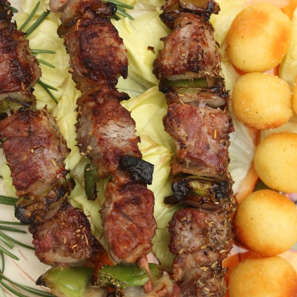 Brochettes de bœuf sur Club Brasero