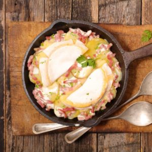 recette de tartiflette au brasero plancha sur Club Brasero 